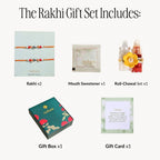 Classic Mauli Rakhi Gift Set Nestasia
