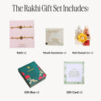 Mangalmurti Ganesha Rakhi Set Nestasia