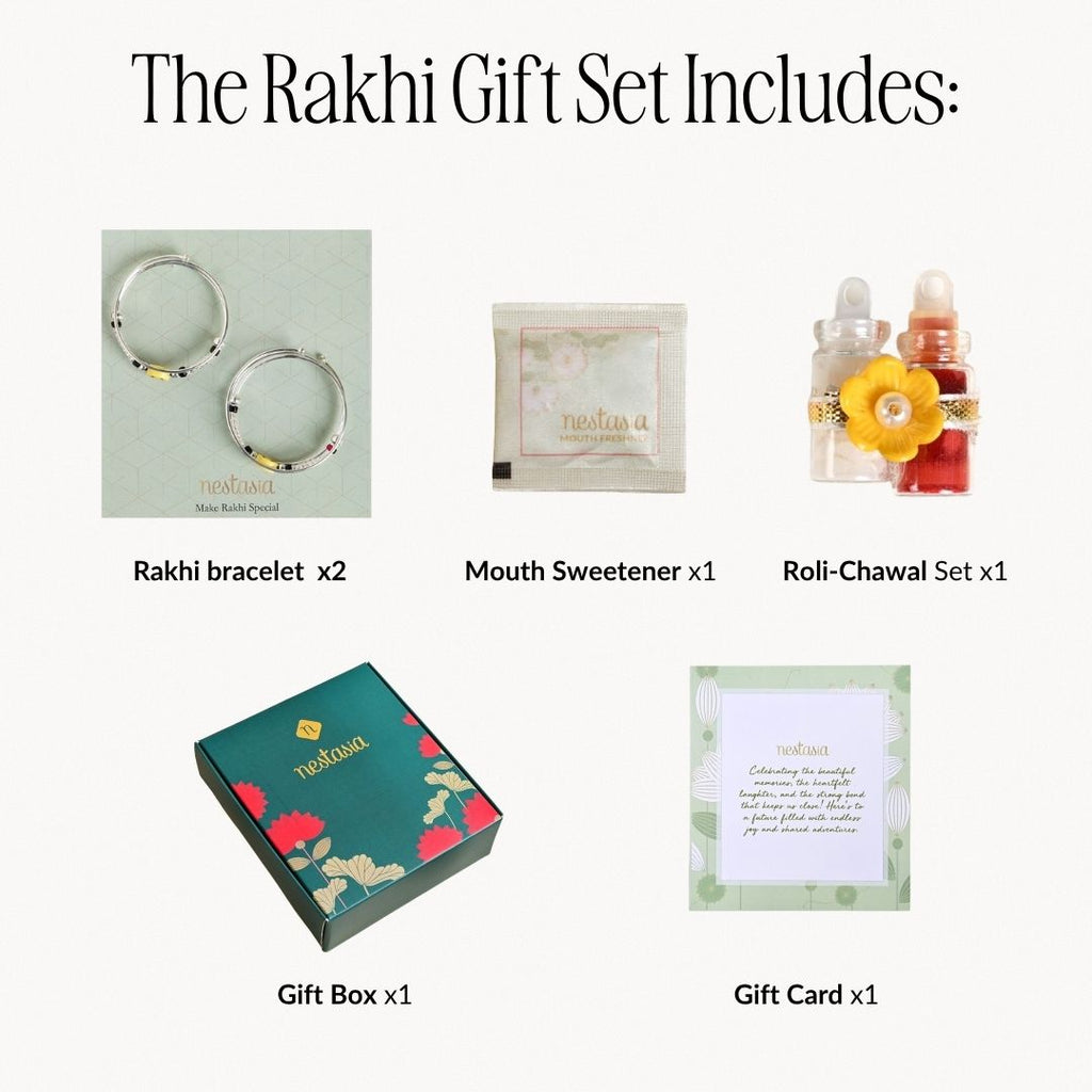 Happy Face Toddler Rakhi Set Nestasia
