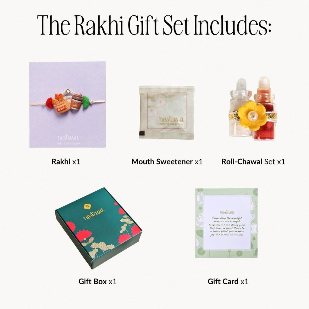 Bread And Brew Rakhi Set For Brother Nestasia