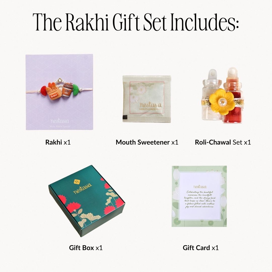 Bread And Brew Rakhi Set For Brother Nestasia