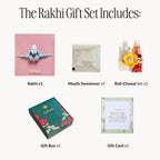 Groovy Beats Kids Rakhi Gift Set Nestasia