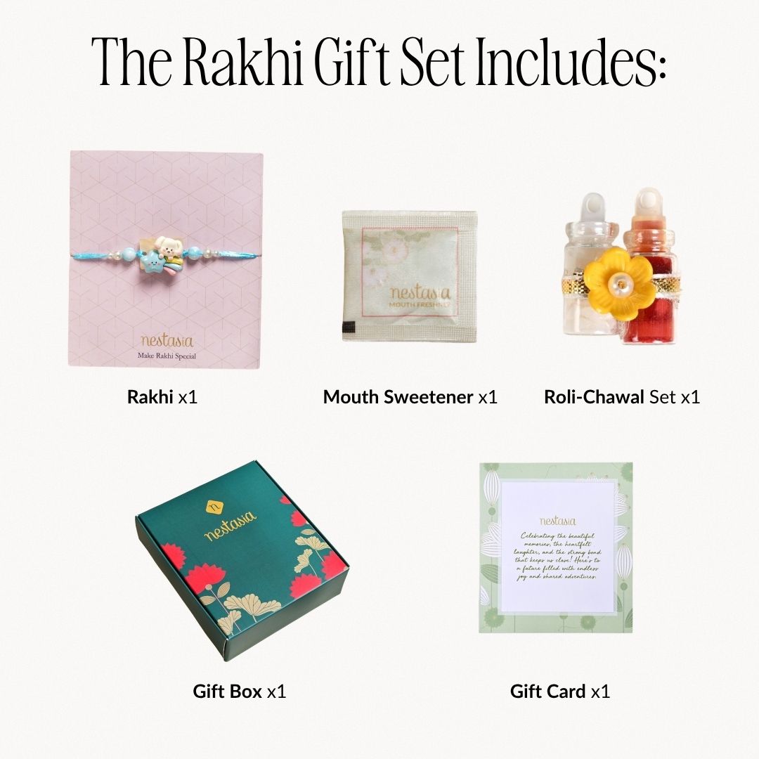 Puppy Star Kids Rakhi Set Nestasia
