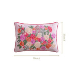 Blush Stripe Cotton Cushion Cover 50x35cm Nestasia