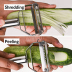 Dual Blade Julienne Peeler Nestasia
