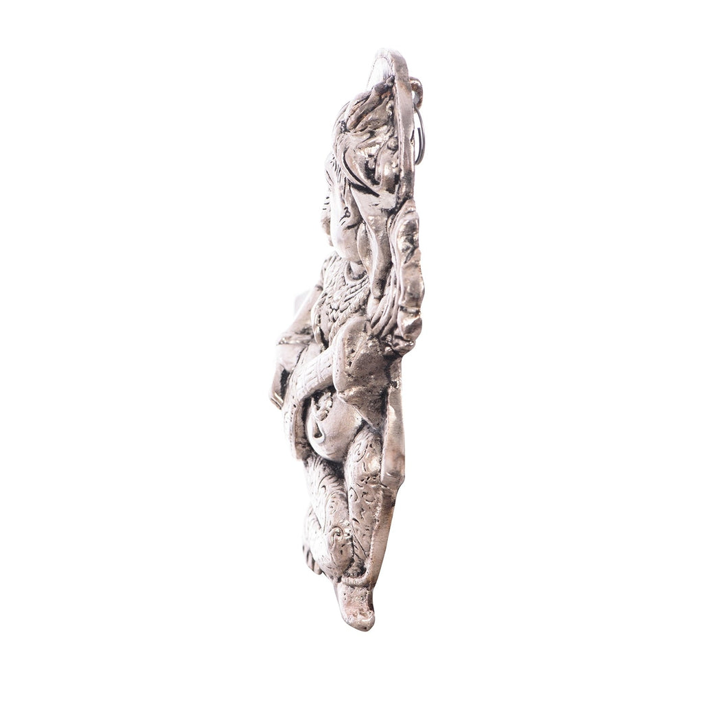 Wall Hanging Ganesha playing Veena Kafalo