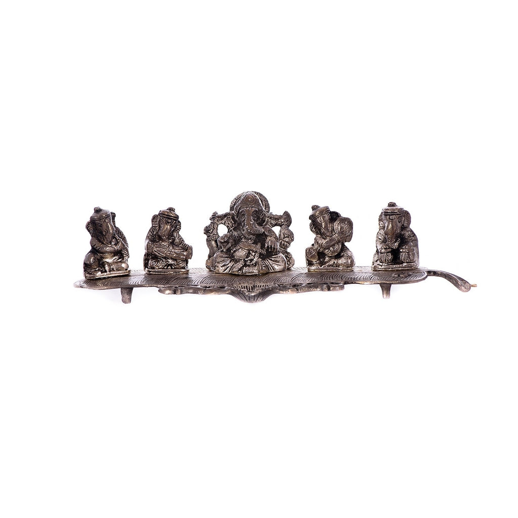 Musical Ganesha Incense Stick Holder Kafalo