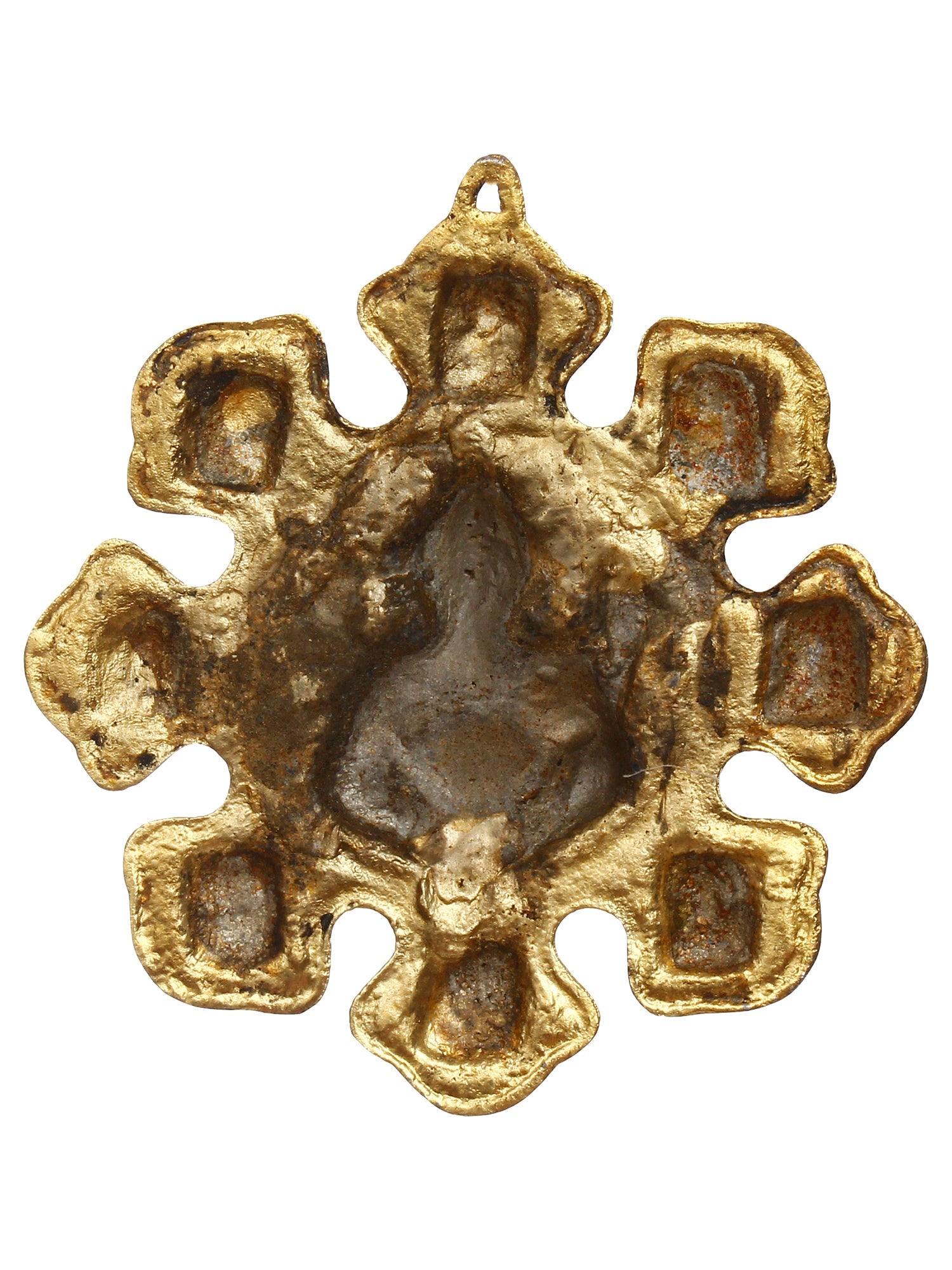 9 variants of Lord Ganesha Golden Metal Wall hanging Kafalo