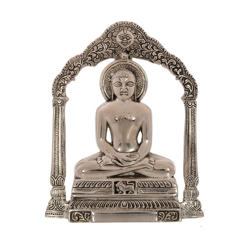 Metal Lord Mahavir Wall Hanging Kafalo