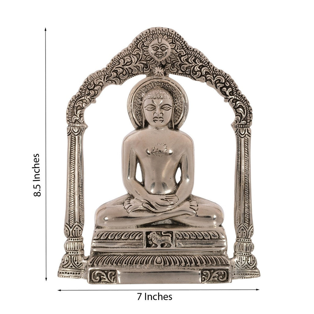 Metal Lord Mahavir Wall Hanging Kafalo