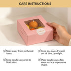 Laddoo And Modak Scented Candle Set Of 4 Nestasia
