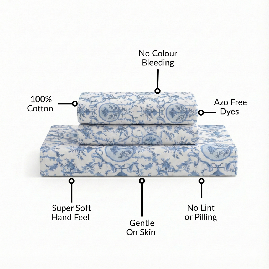 Riviera Queen Size Bedding Set 254x229cm Nestasia