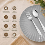 Mirror Finish Cutlery Set Of 12 Nestasia