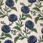Hydrangea Grace Cotton Table Runner 182x40cm Nestasia