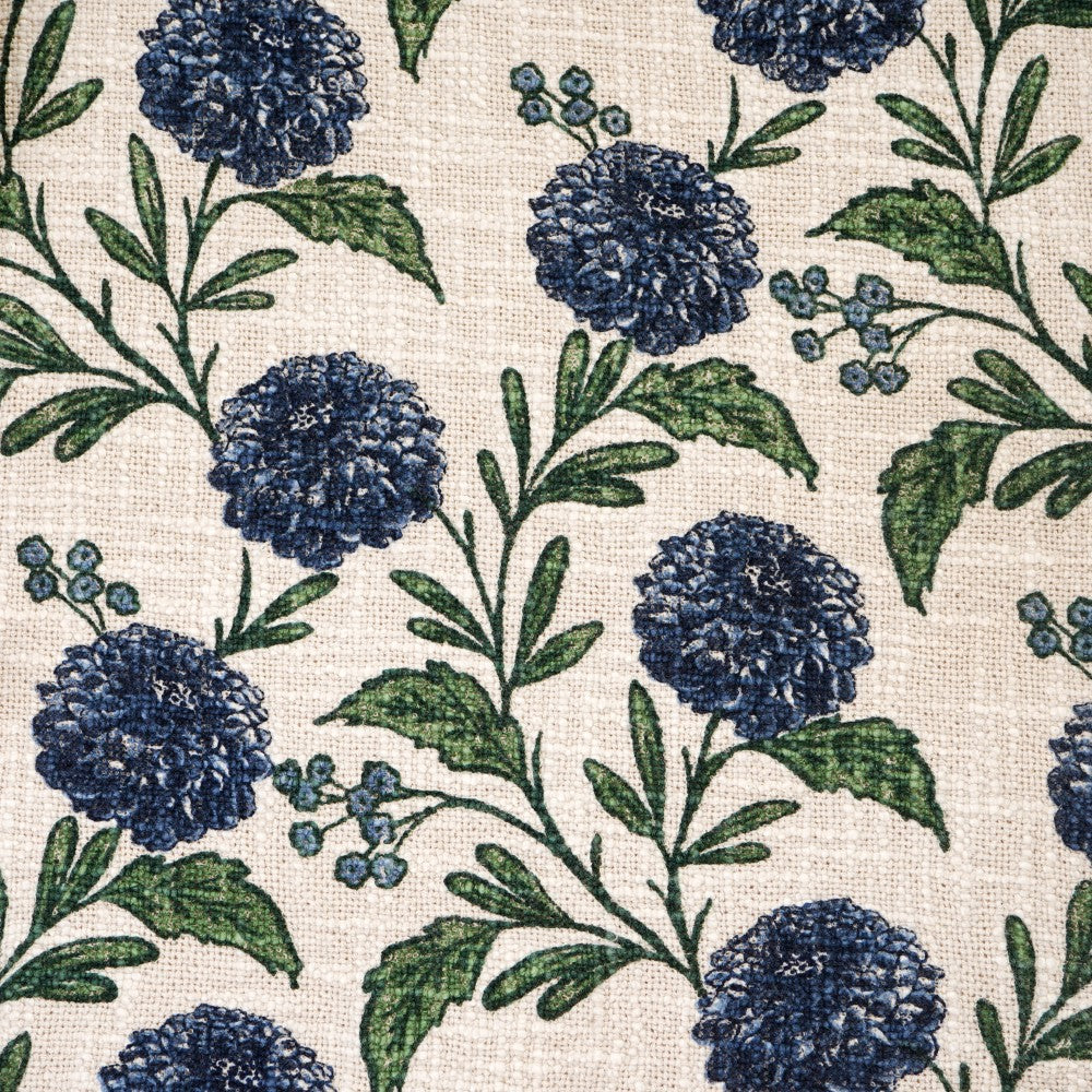 Hydrangea Grace Cotton Table Runner 182x40cm Nestasia
