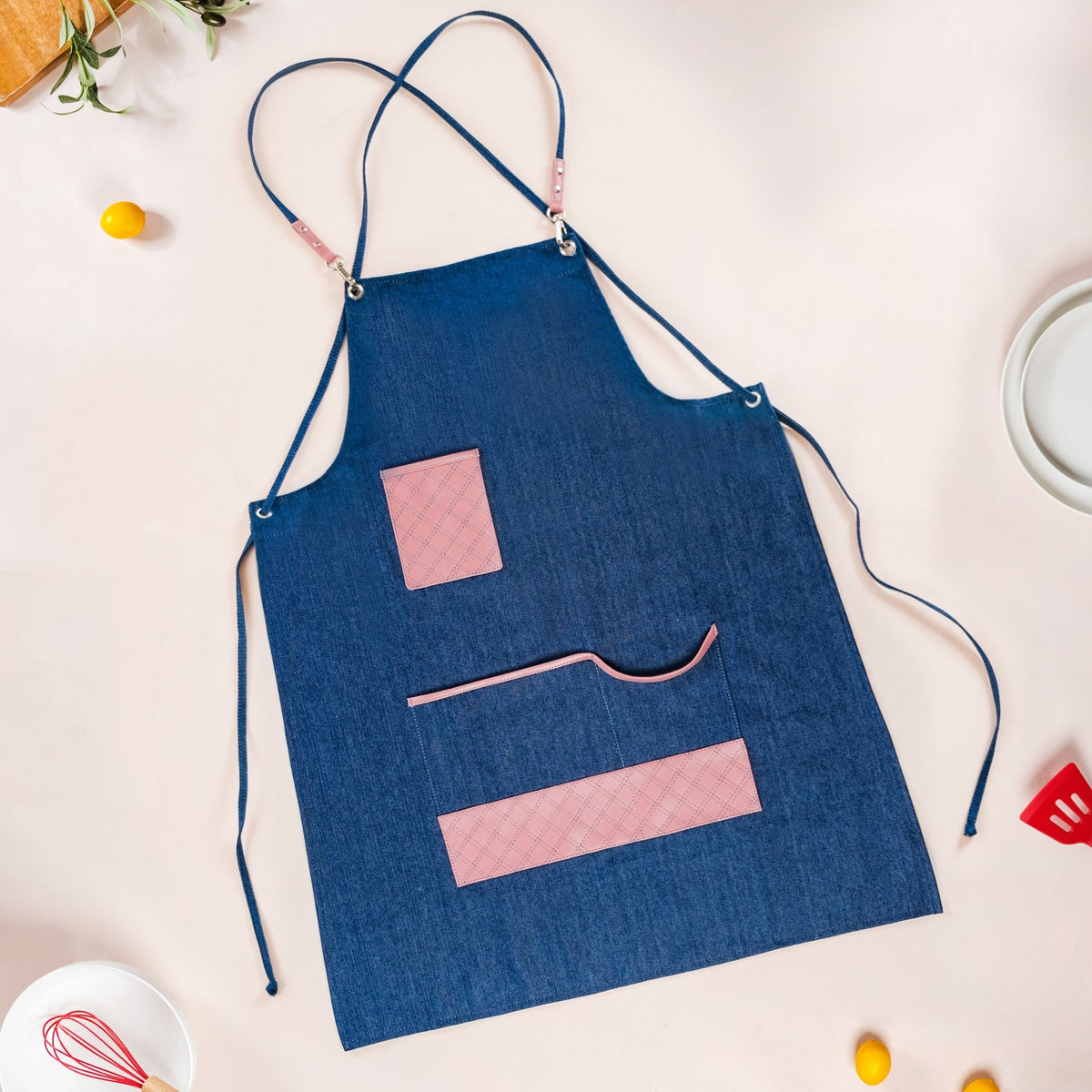 Cooking Apron For Women Pink Nestasia