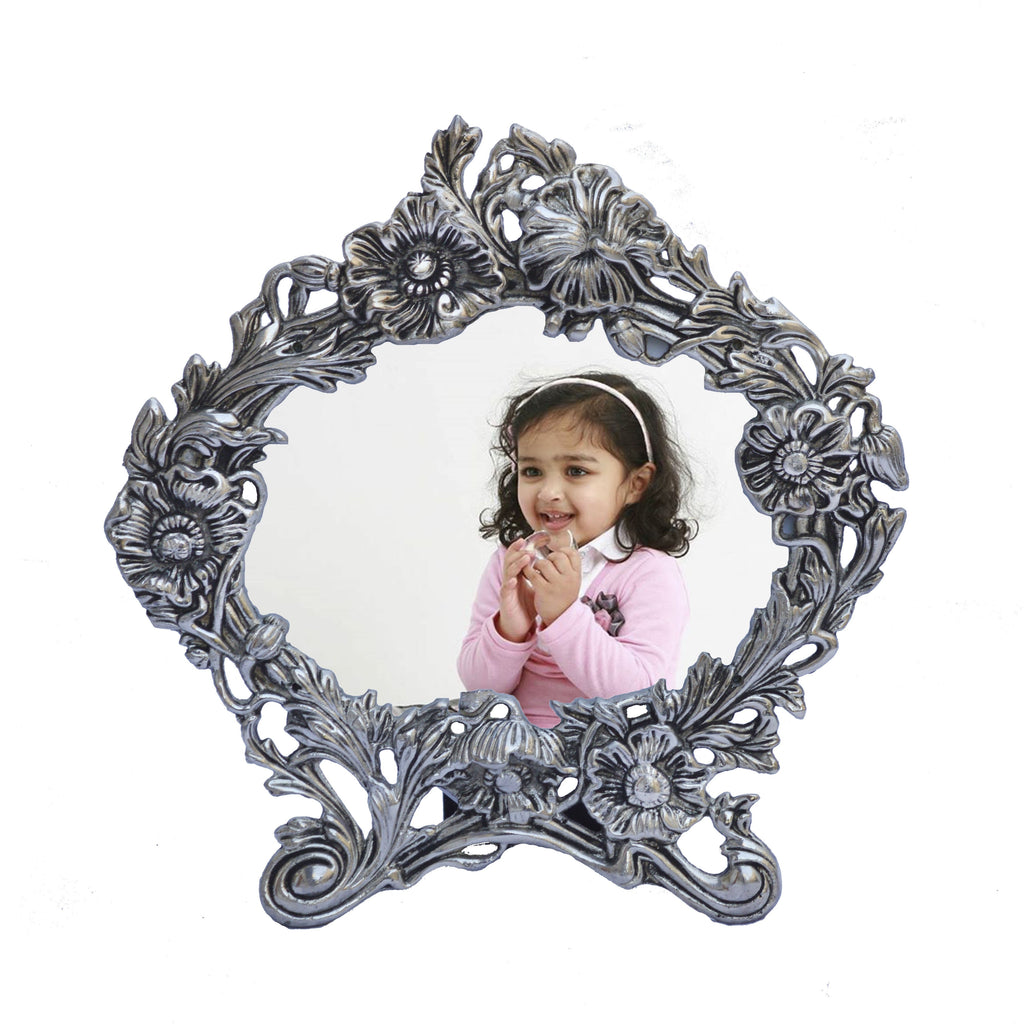 Silver Metal Single Photo frame Kafalo