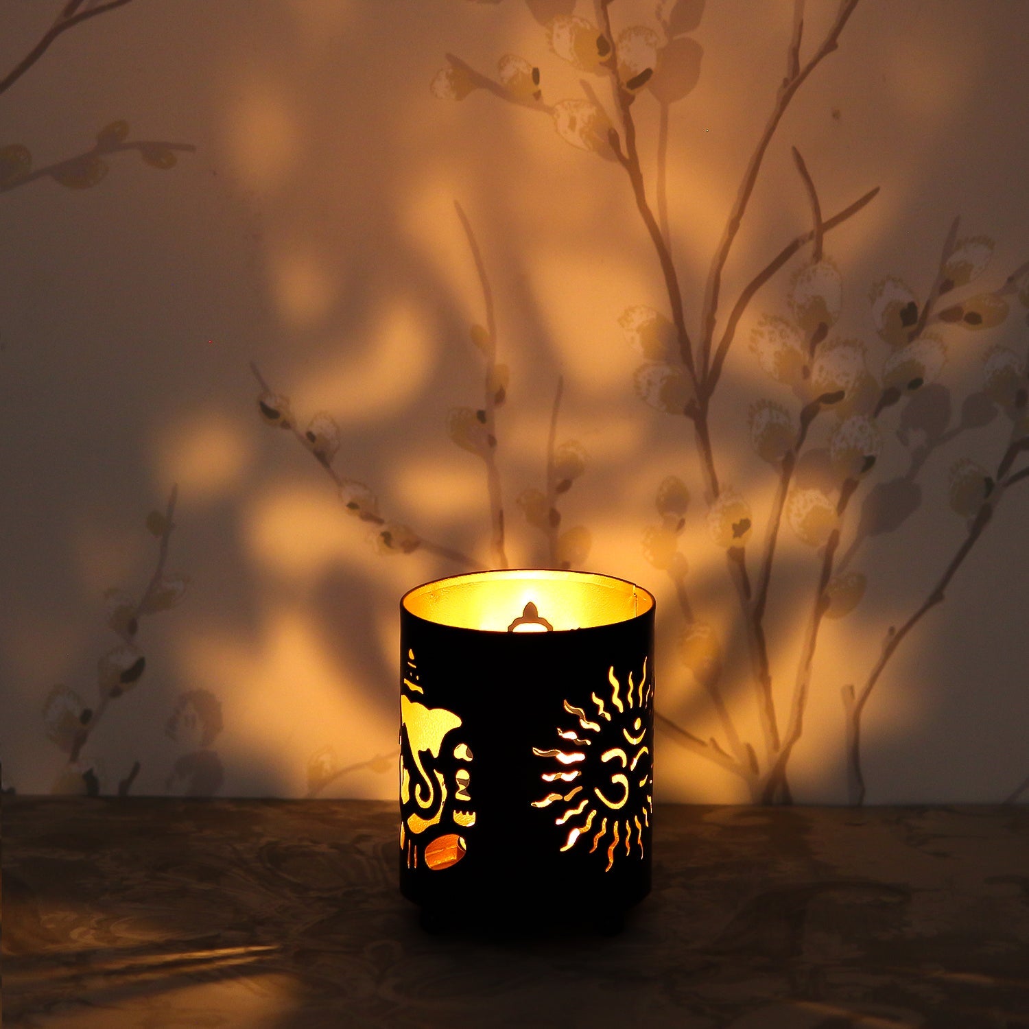 OM Design Tea Light Holder Kafalo