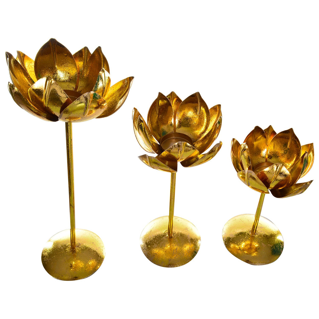 Set of 3 Tea Light Holder Kafalo
