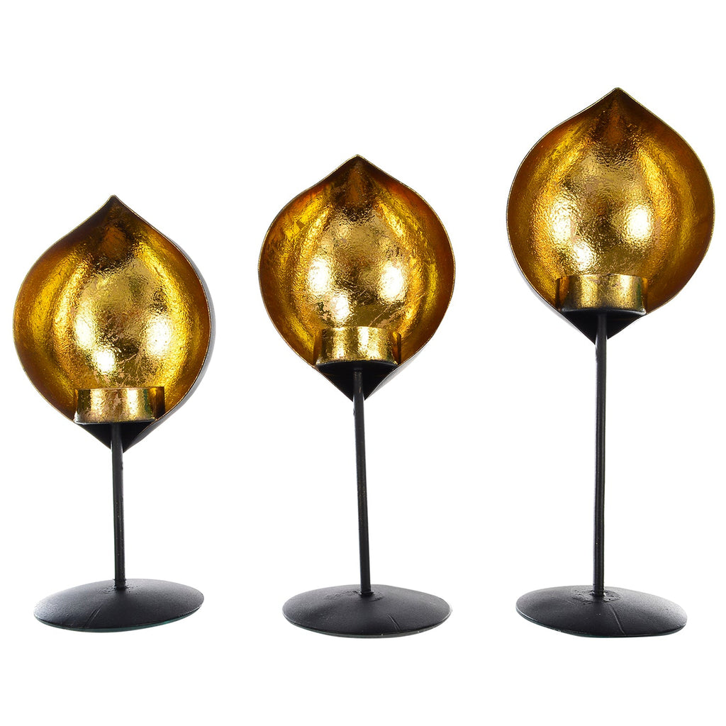 Set of 3 Tea Light Holder Kafalo
