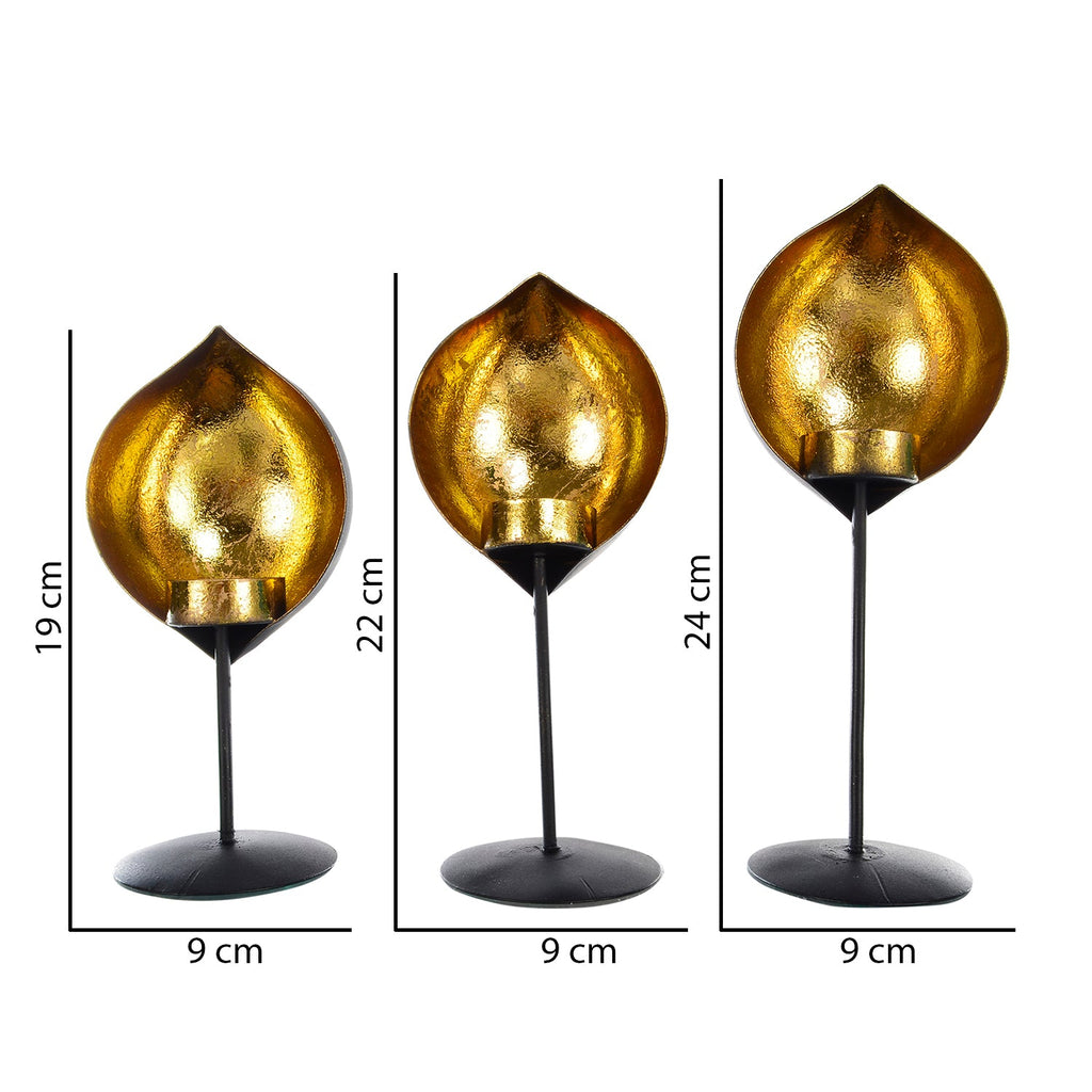Set of 3 Tea Light Holder Kafalo