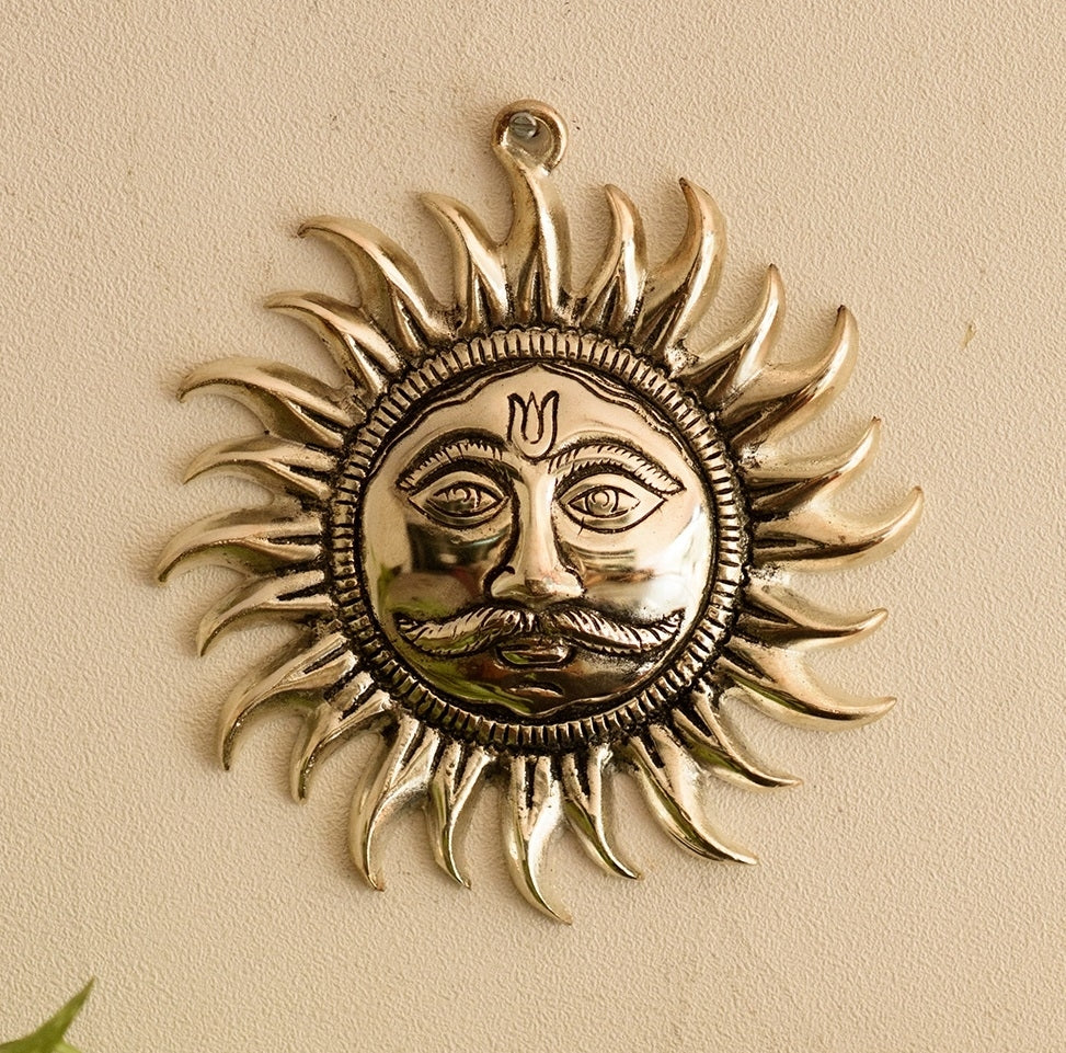 Decorative Metal Sun Wall Hanging Kafalo