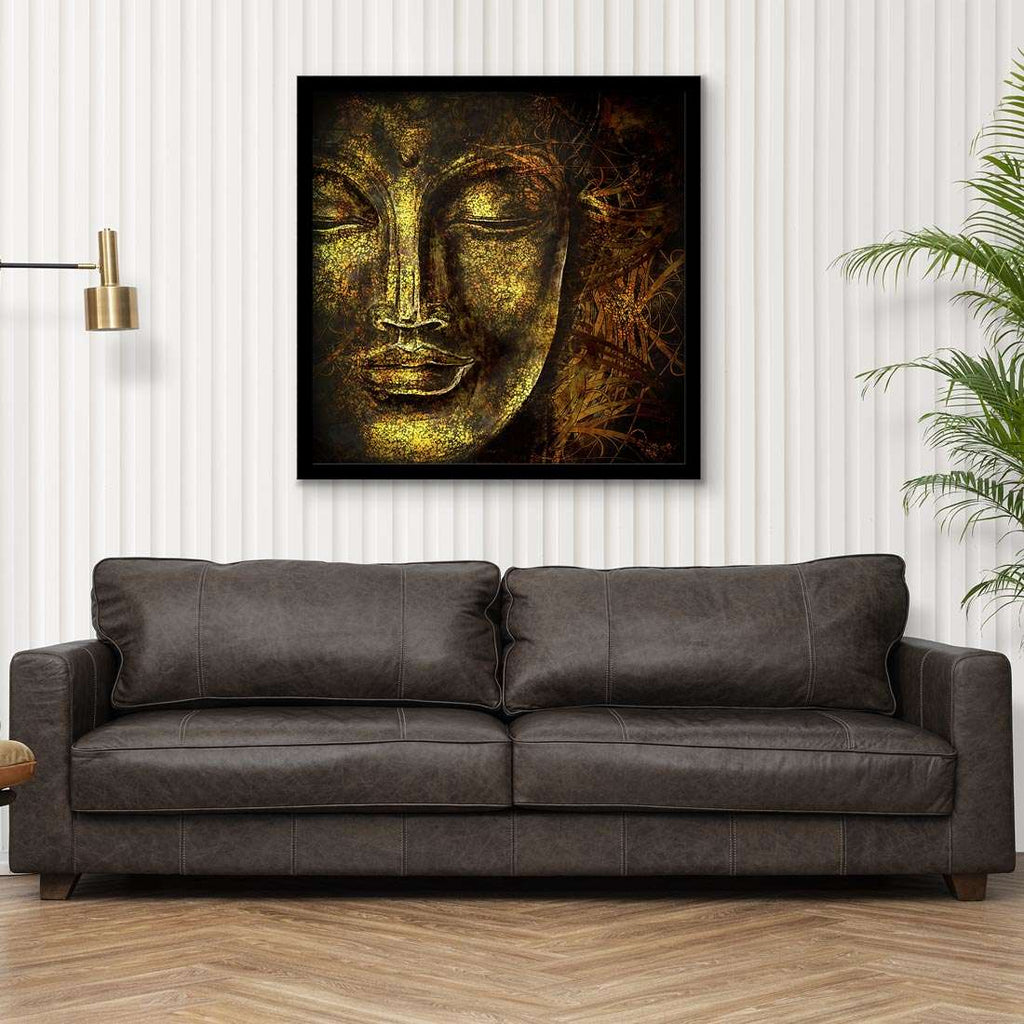ArtX Buddha Painting For Wall Decoration, Wall Painting For Living Room ArtX