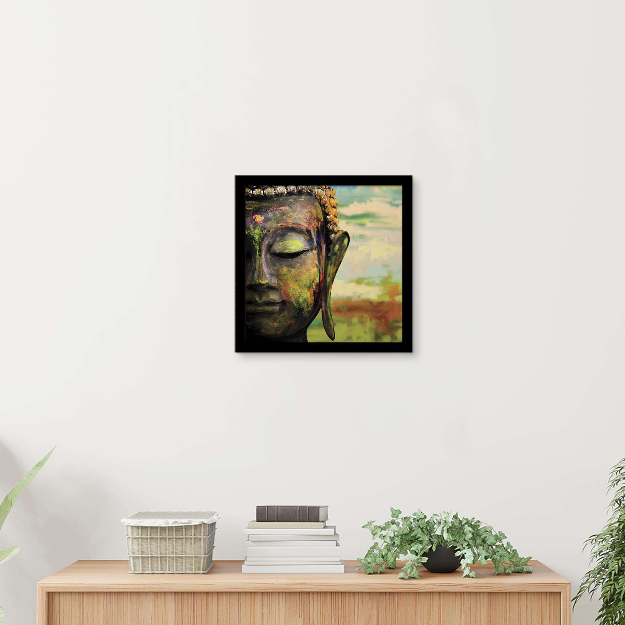 ArtX Colorful Buddha Painting For Wall Decoration, Wall Painting For Living Room ArtX