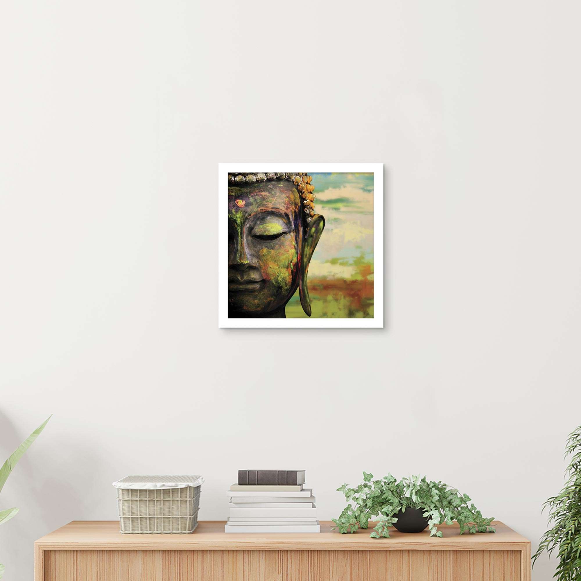 ArtX Colorful Buddha Painting For Wall Decoration, Wall Painting For Living Room ArtX