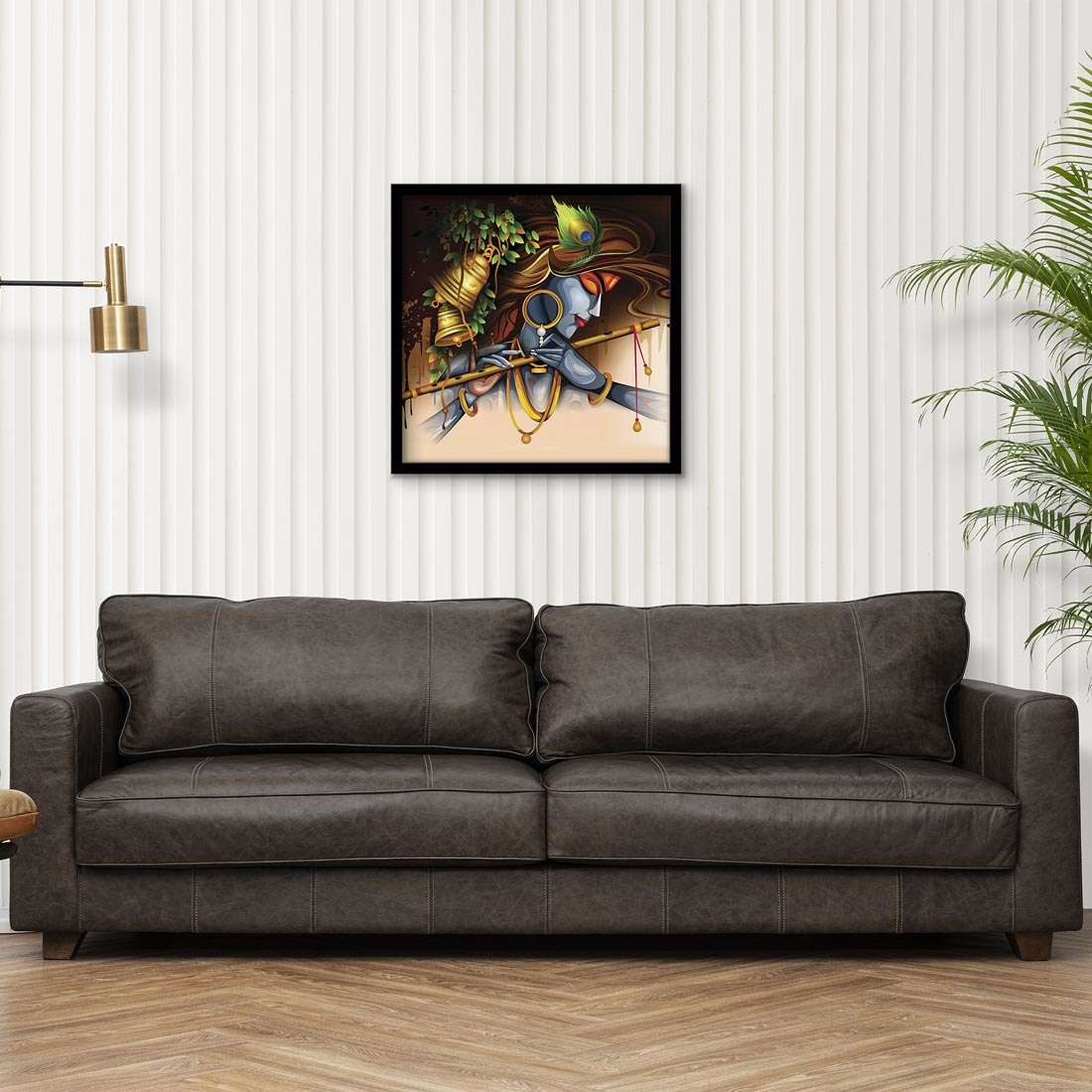 ArtX Krishna Flute Painting For Wall Decoration, Wall Painting For Living Room ArtX