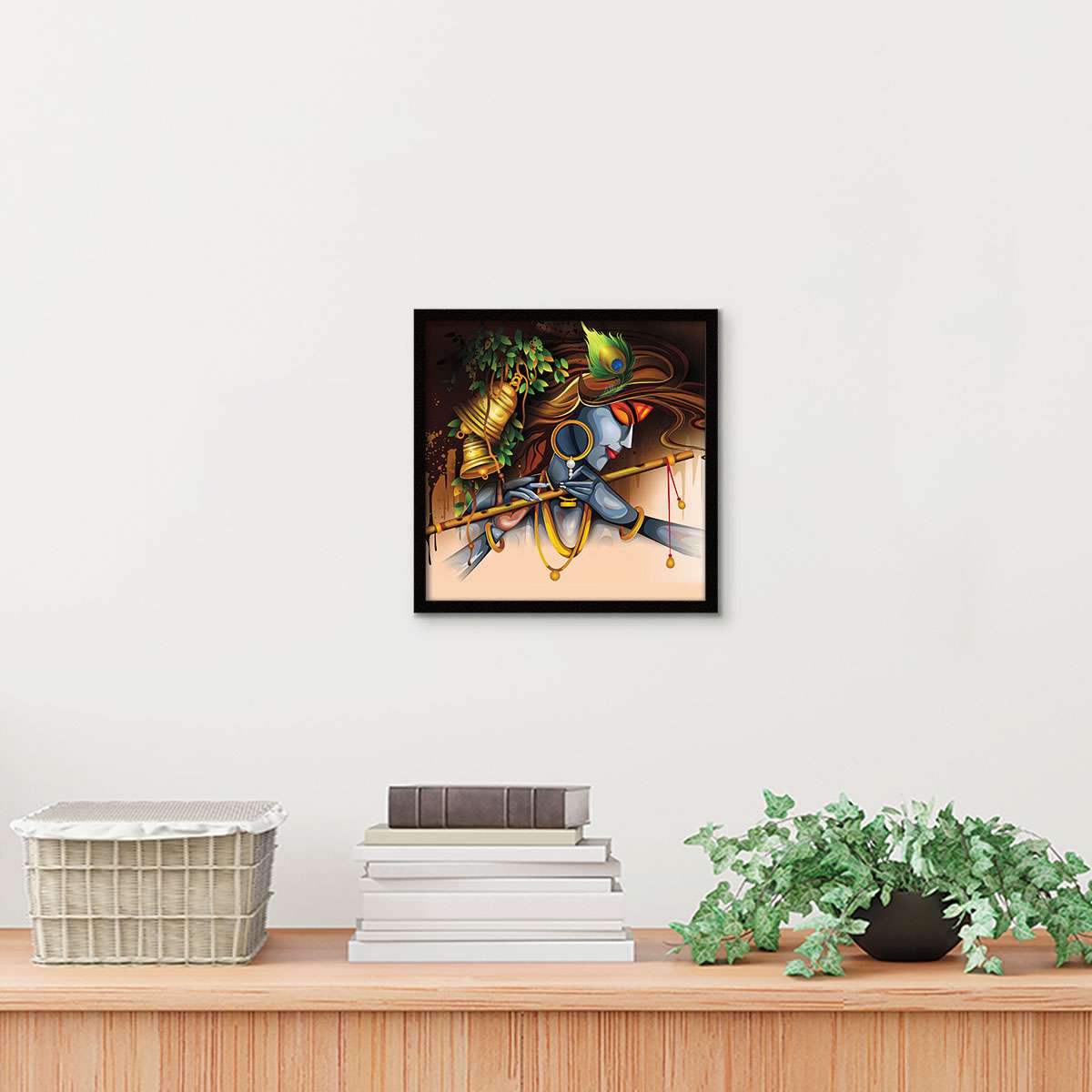 ArtX Krishna Flute Painting For Wall Decoration, Wall Painting For Living Room ArtX