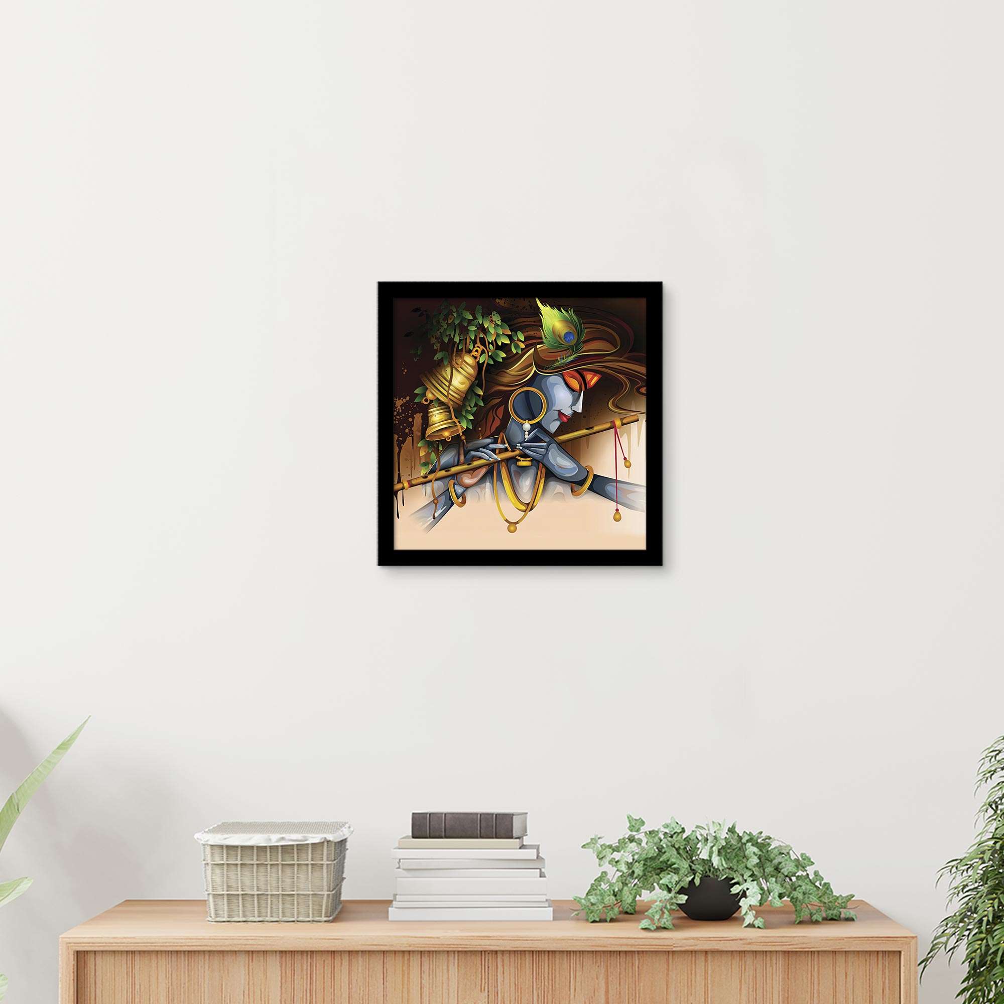 ArtX Krishna Flute Painting For Wall Decoration, Wall Painting For Living Room ArtX