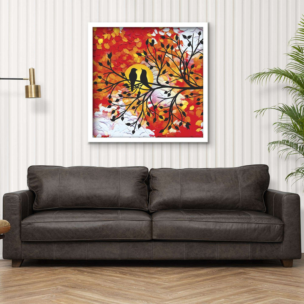 ArtX Birds Painting For Wall Decoration, Wall Painting For Living Room ArtX