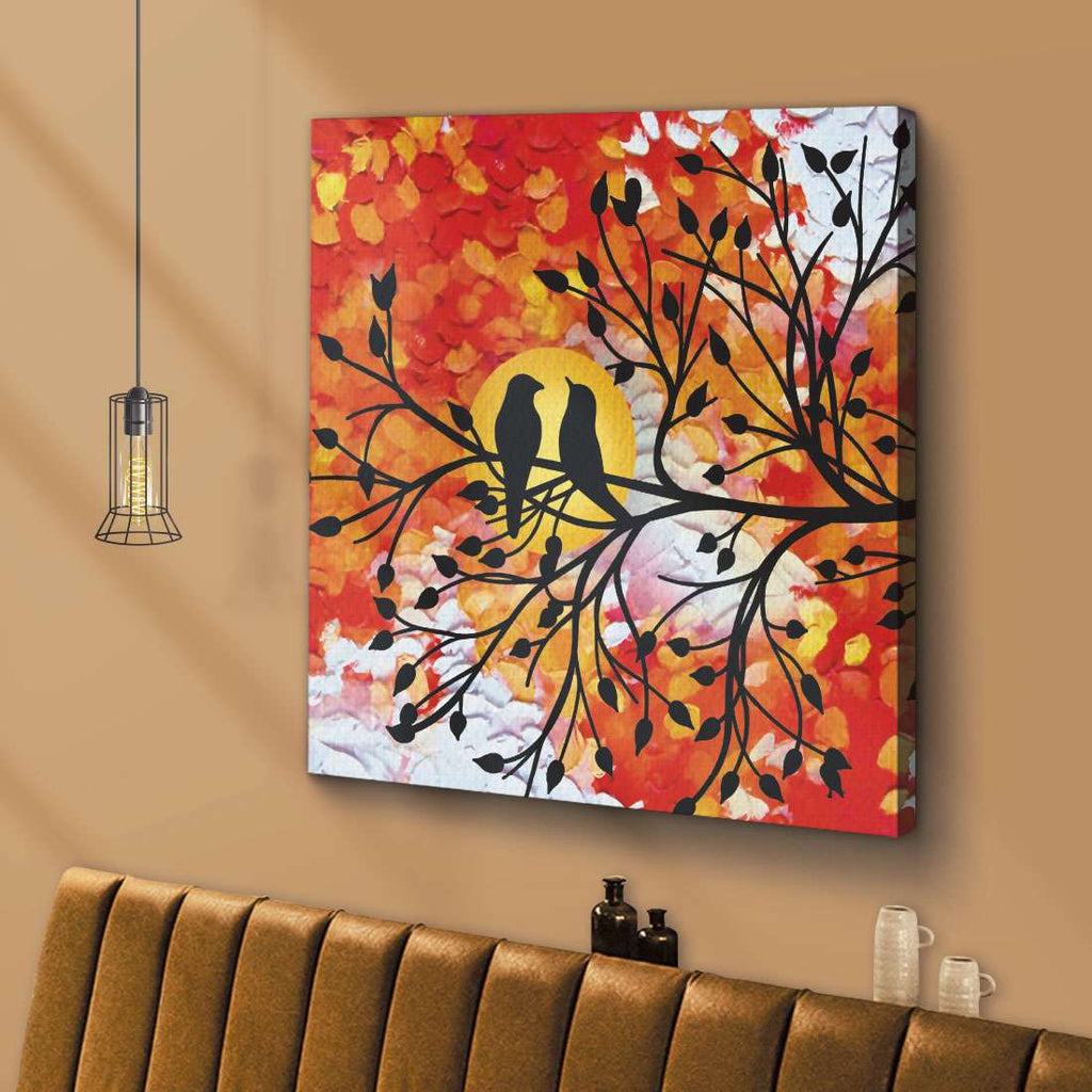 ArtX Birds Painting For Wall Decoration, Wall Painting For Living Room ArtX
