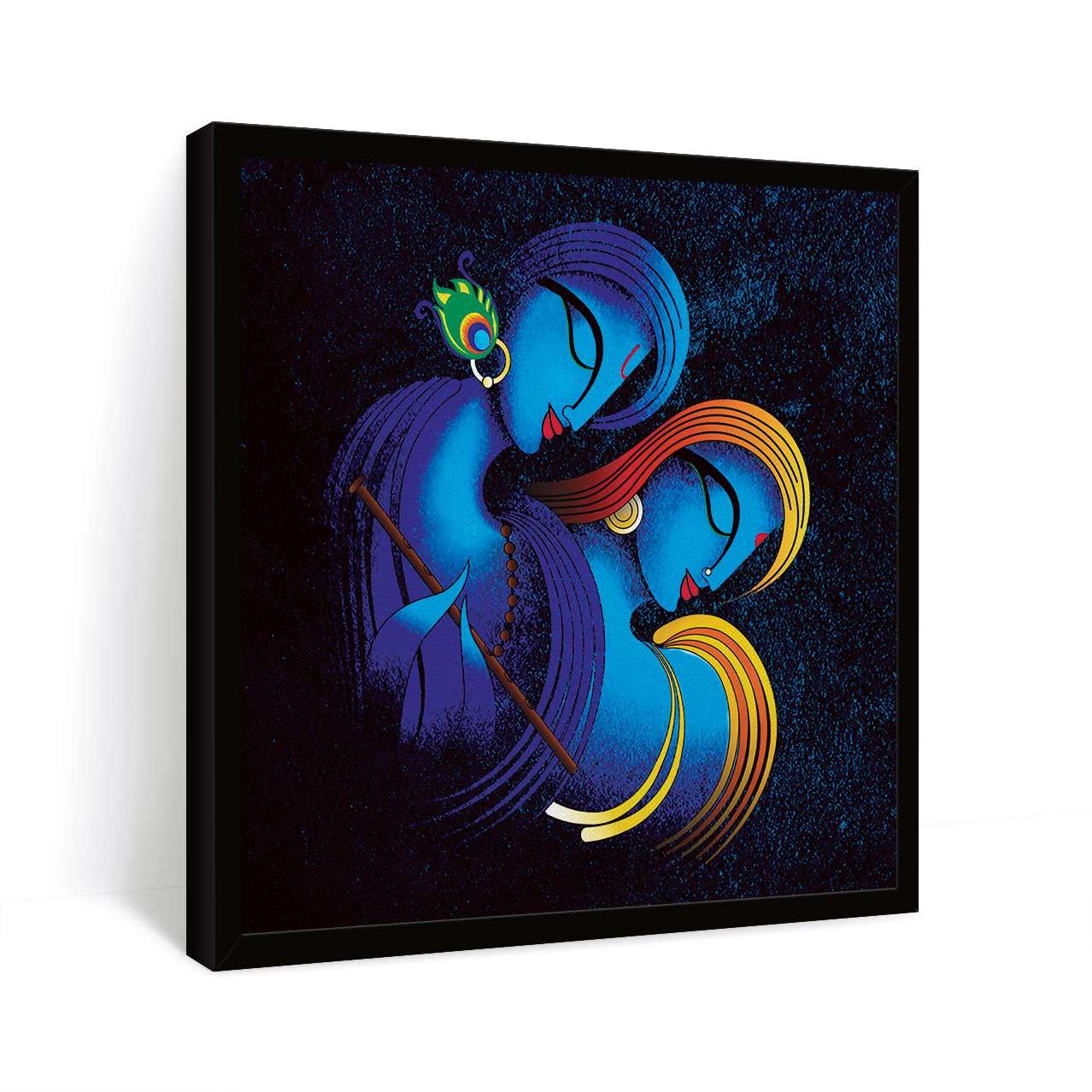 ArtX Radha Krishna Eternal Love, Wall Painting For Living Room ArtX