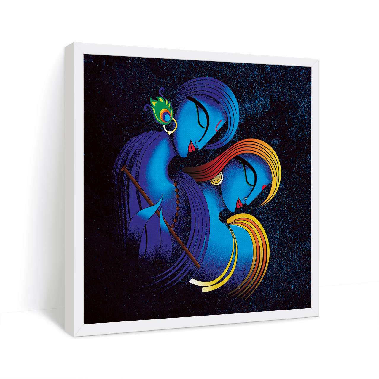 ArtX Radha Krishna Eternal Love, Wall Painting For Living Room ArtX