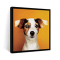 ArtX Dog Painting For Wall Decoration, Wall Painting For Living Room ArtX