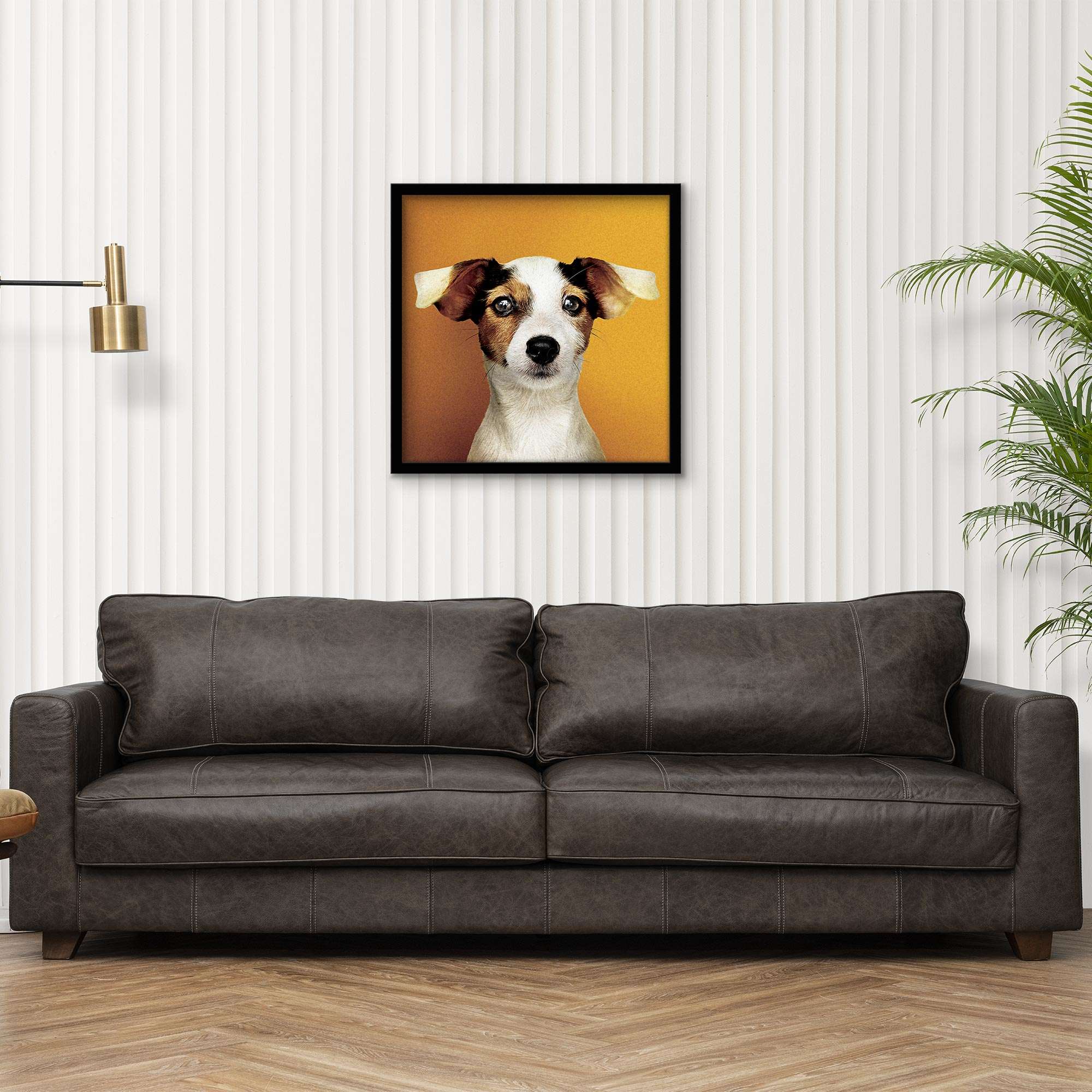 ArtX Dog Painting For Wall Decoration, Wall Painting For Living Room ArtX