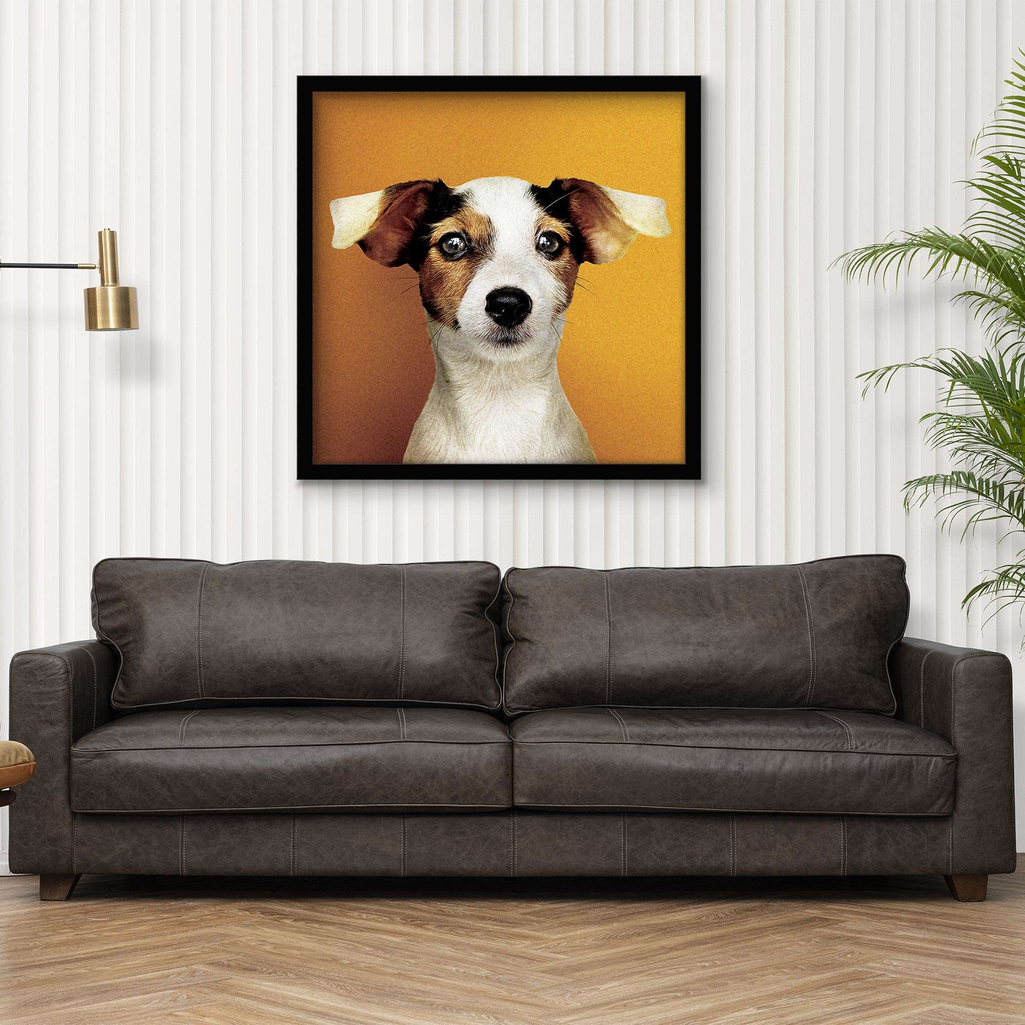 ArtX Dog Painting For Wall Decoration, Wall Painting For Living Room ArtX