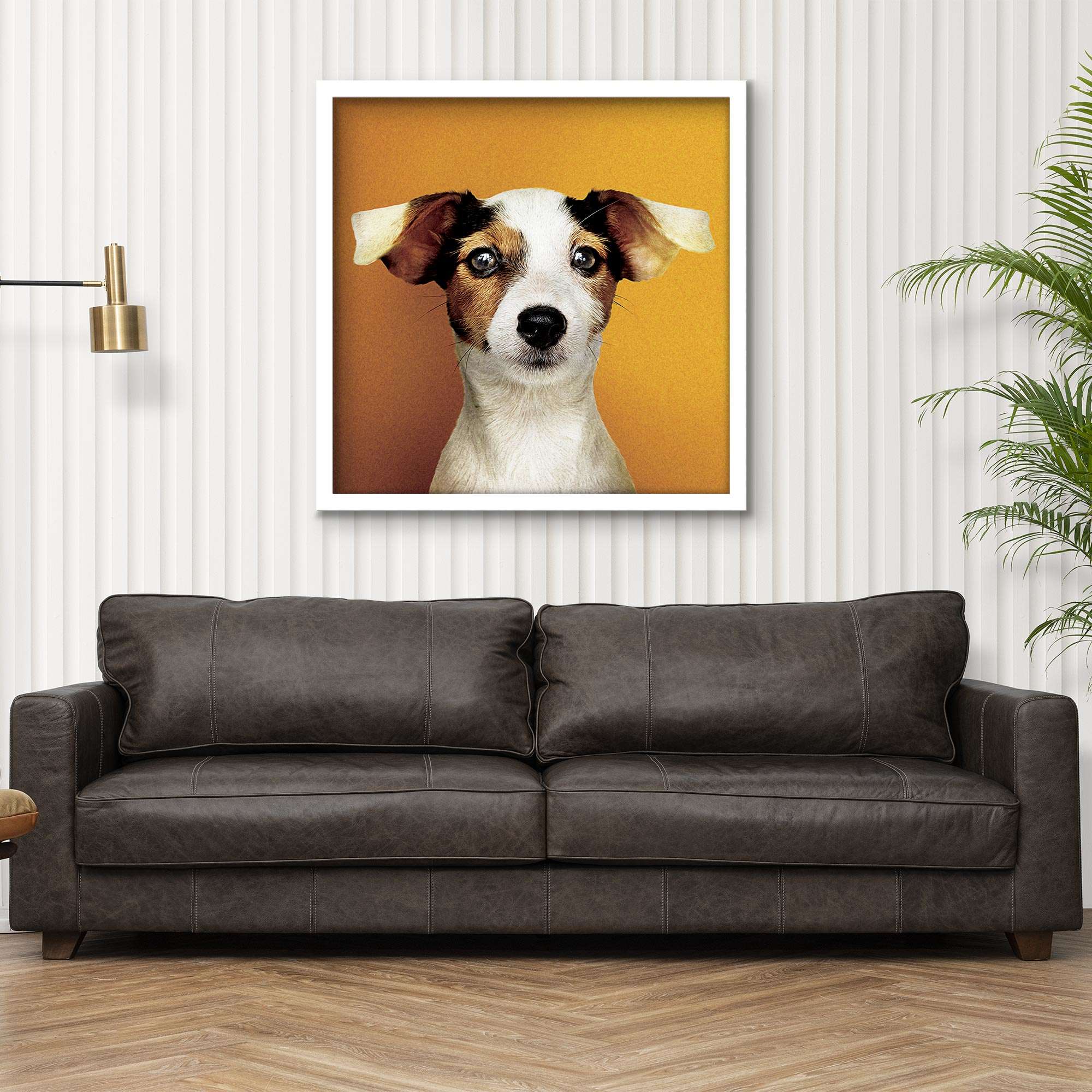 ArtX Dog Painting For Wall Decoration, Wall Painting For Living Room ArtX