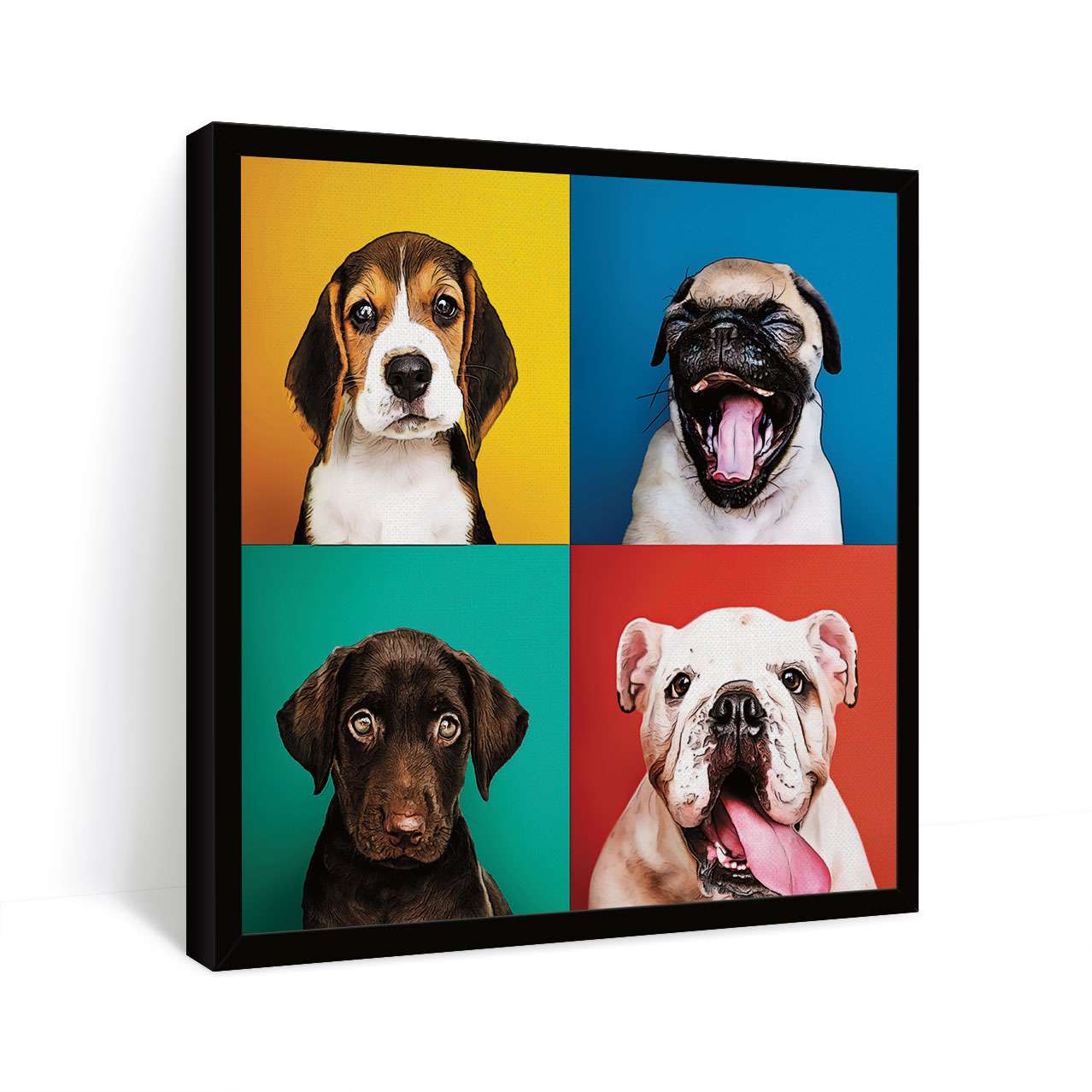 ArtX Dogs Painting For Wall Decoration, Wall Painting For Living Room ArtX