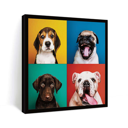 ArtX Dogs Painting For Wall Decoration, Wall Painting For Living Room