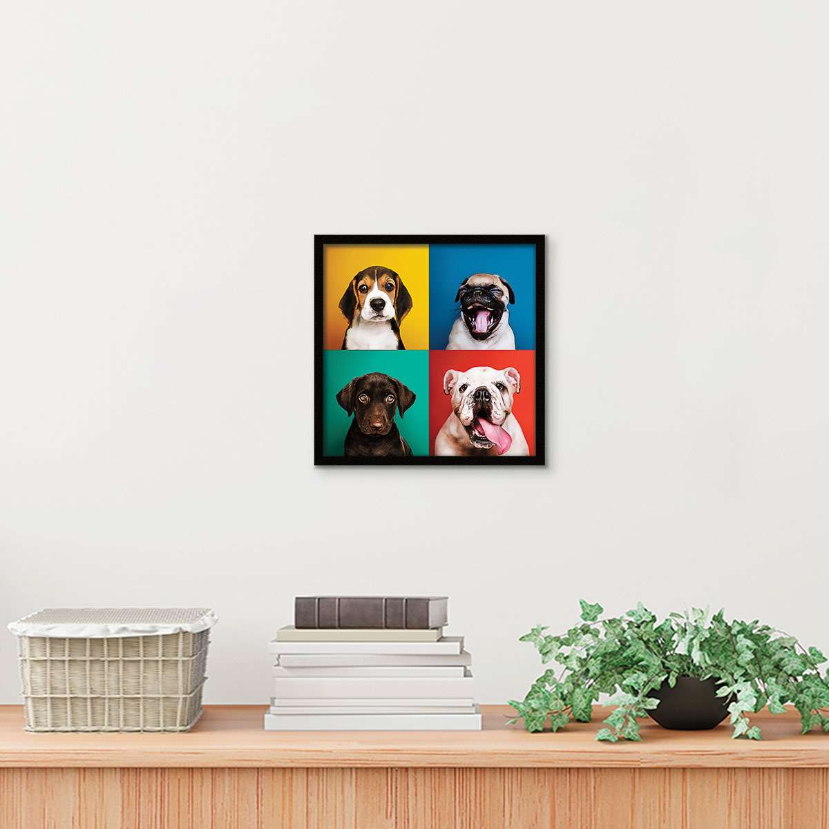 ArtX Dogs Painting For Wall Decoration, Wall Painting For Living Room ArtX