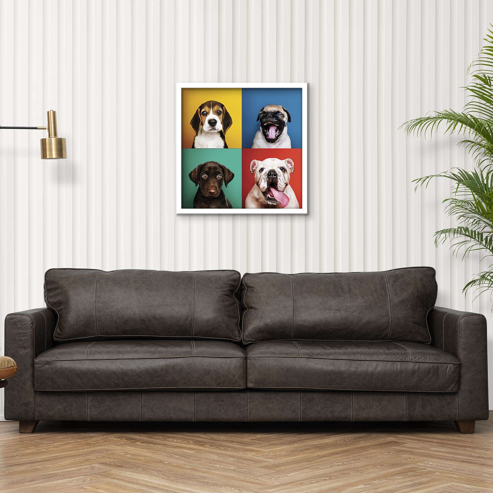 ArtX Dogs Painting For Wall Decoration, Wall Painting For Living Room ArtX