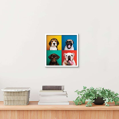 ArtX Dogs Painting For Wall Decoration, Wall Painting For Living Room