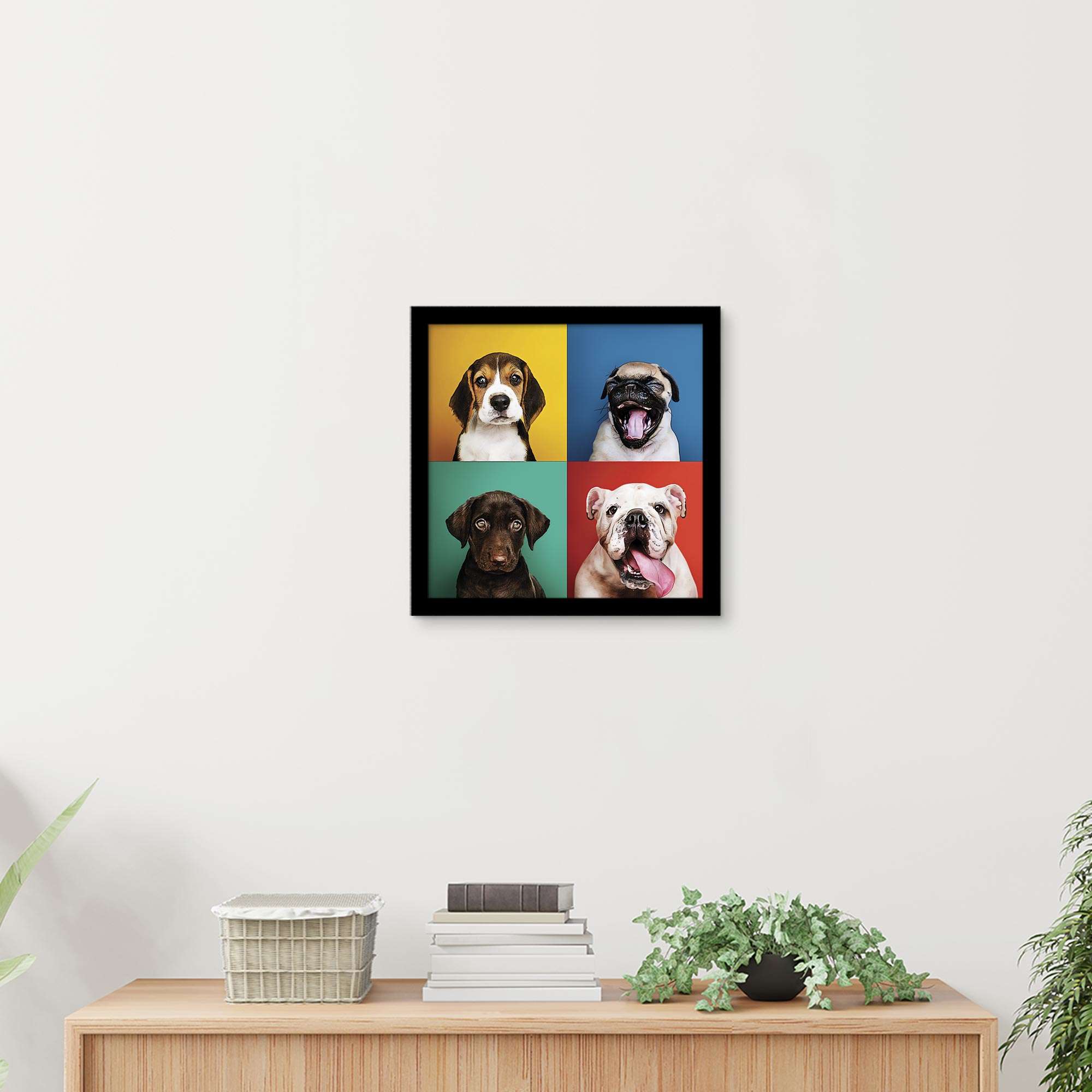 ArtX Dogs Painting For Wall Decoration, Wall Painting For Living Room ArtX