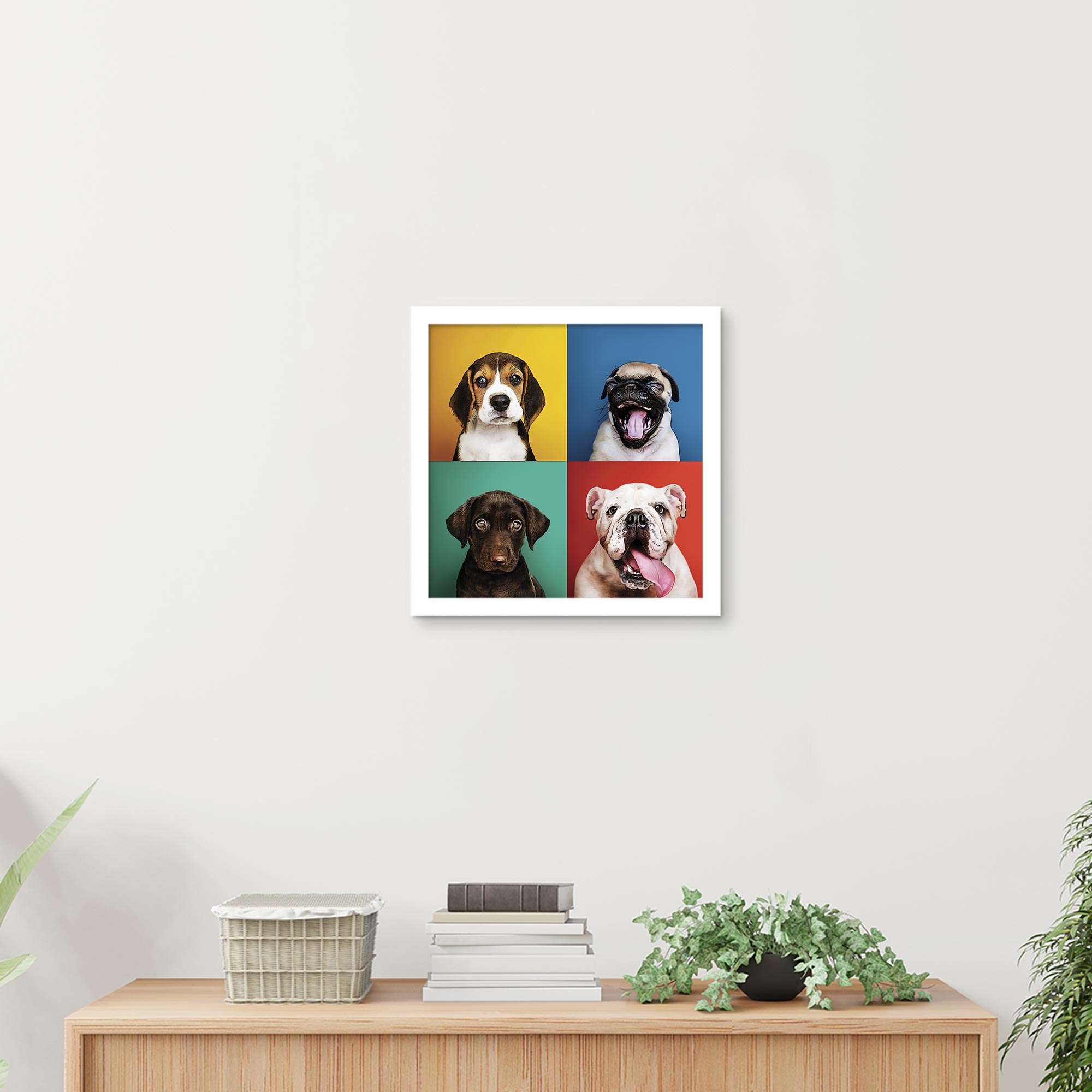ArtX Dogs Painting For Wall Decoration, Wall Painting For Living Room ArtX