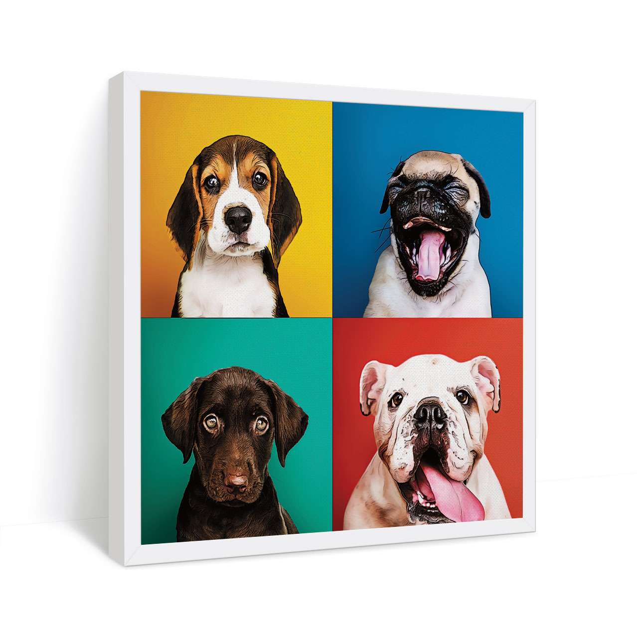 ArtX Dogs Painting For Wall Decoration, Wall Painting For Living Room ArtX
