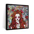 ArtX Enchanting Girl Abstract Canvas Wall Painting For Living Room and Wall Decoration ArtX