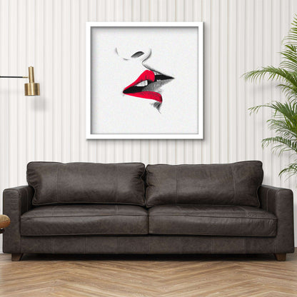 ArtX Romantic Kiss Wall Painting For Bedroom and Wall Decoration